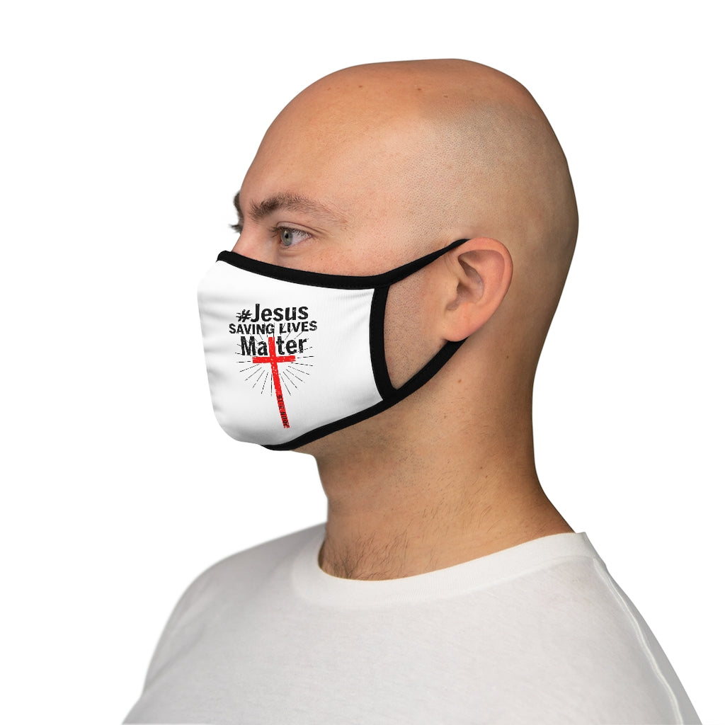 JSLM Fitted Polyester Face Mask