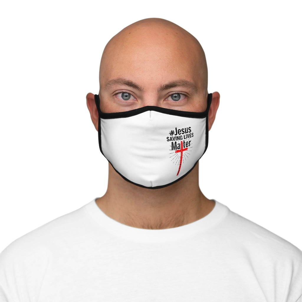 JSLM Fitted Polyester Face Mask