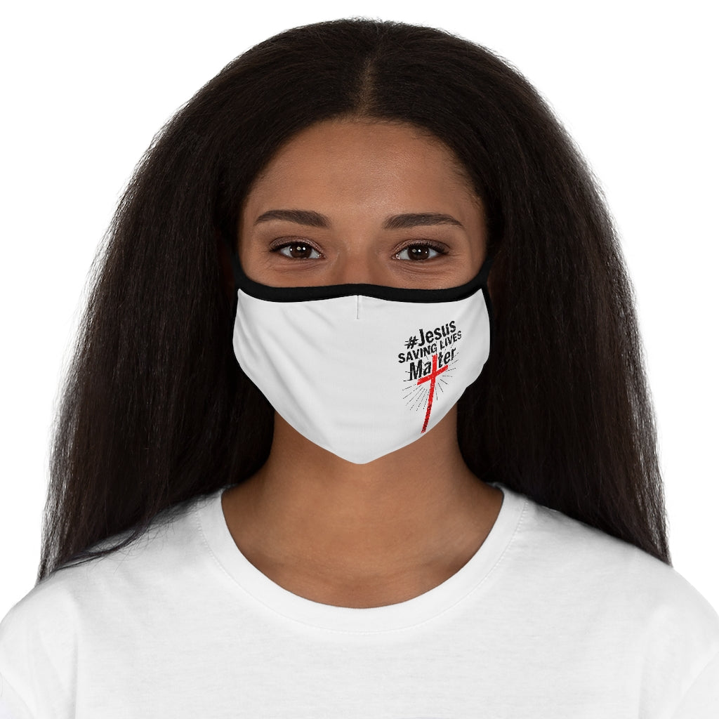 JSLM Fitted Polyester Face Mask