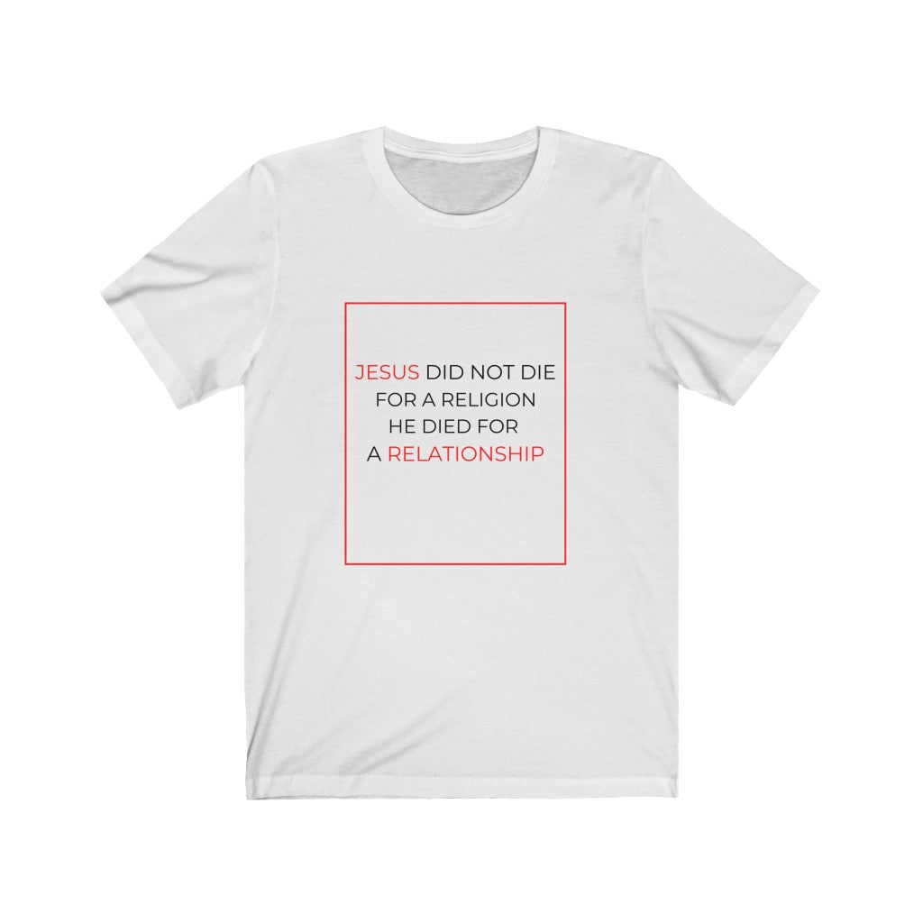 Relationship Unisex Short Sleeve Tee