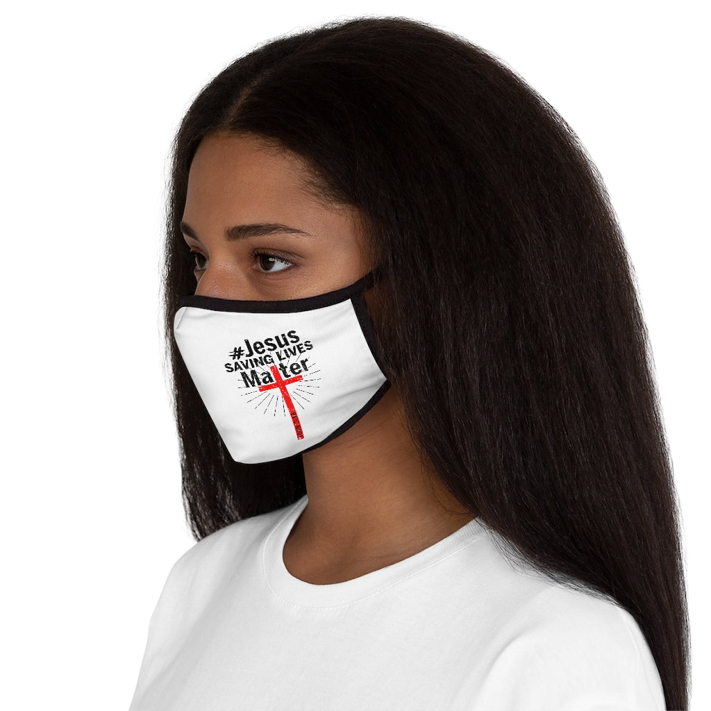 JSLM Fitted Polyester Face Mask