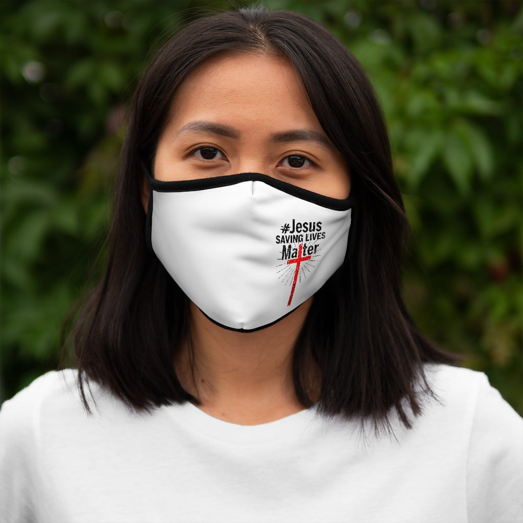 JSLM Fitted Polyester Face Mask