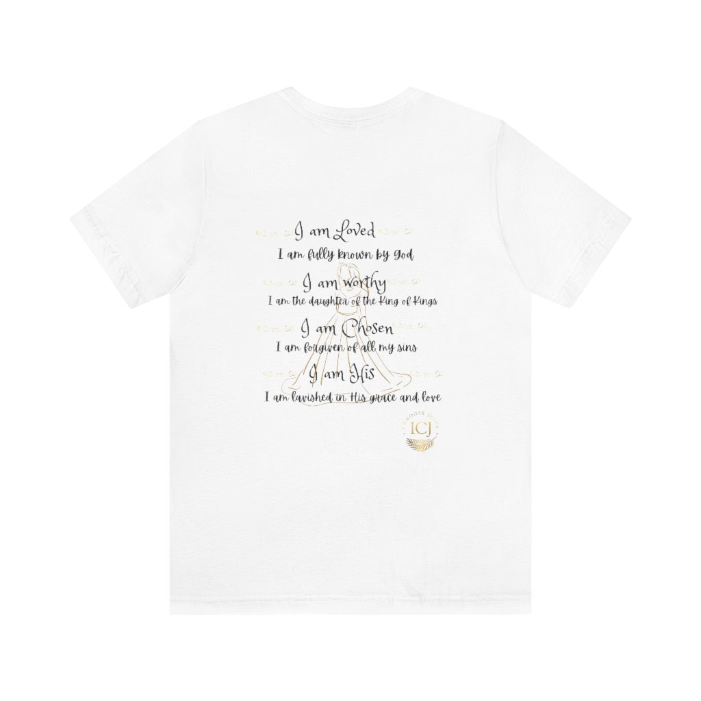 Women Short Sleeve Tee/ Who AM I Series